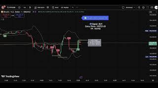 Live BTC Scalping Signals | BTC/USD Buy Sell Alerts 1M Chart