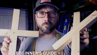 How to Make Half Lap Joints with a Miter Saw - Easy Beginner's Guide