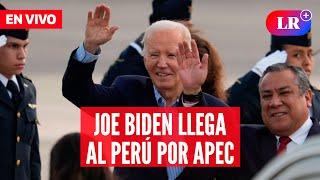 Joe Biden, presidente de Estados Unidos, llega a Perú para el APEC 2024 | #EnDirectoLR