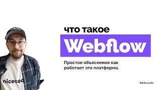 Что такое Webflow / простое объяснение этой платформы