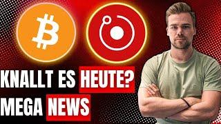 Bitcoin: Knallt es heute? | Arbeitsmarktdaten & Zinsentscheid | Render mit großem Upgrade!