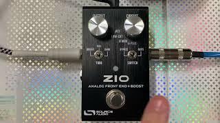 Source Audio ZIO preamp Review with Acoustic Guitar 소스오디오 지오 프리앰프 어쿠스틱 기타 리뷰