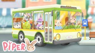 The Wheels on the Bus | Piper's Nursery Rhymes for Kids