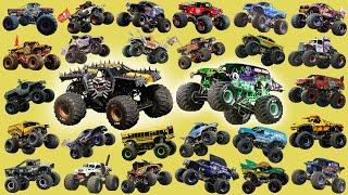 Monster Vehicles, Monster Jam Trucks, Monster Jam Truck Racing, Trucks and Vehicles, Monster Cars