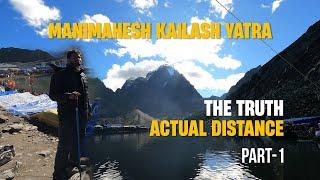 Manimahesh yatra 2024 part 1|The truth total distance|Explorer007