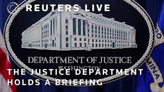 LIVE: The Justice Department holds a briefing on a 'national security matter'