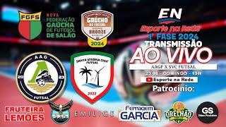 ESTADUAL FGFS - SÉRIE BRONZE | AAG Futsal vs SVC Futsal