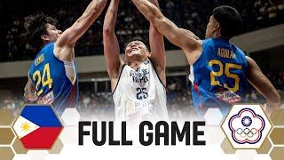 Philippines v Chinese Taipei | Full Basketball Game | FIBA Asia Cup 2025 Qualifiers