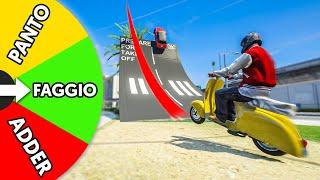 I Used a Random Vehicle For Every Stunt Jump In GTA 5