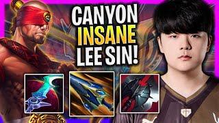 CANYON IS INSANE WITH LEE SIN! - GEN Canyon Plays Lee Sin Jungle vs Graves! | Season 2024