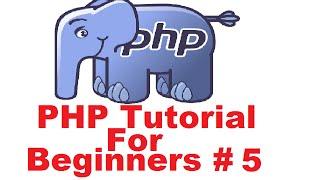 PHP Tutorial for Beginners 5 # PHP Variables and Echo Function