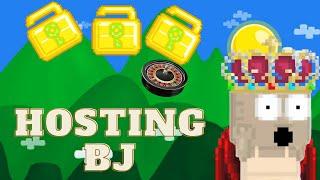 HOSTING BJ MIN 20 ! | GROWTOPIA CASINO | (INSANE PROFIT)