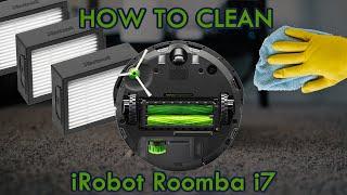 How to clean the iRobot Roomba i7 & Full bin error Fix