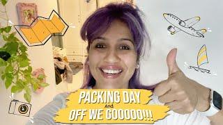 Packing Day and Off We Goooo!!! | Travel Vlog Alert | Ranjini Haridas Vlogs