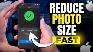 How to REDUCE Photo Size on iPhone - Best Option