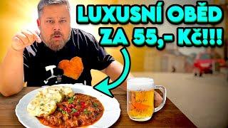 LUXUSNÍ OBĚD V HOSPODĚ ZA 55,-Kč! Tady se zastavil čas?