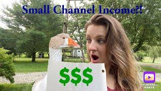 How Much $ Does My Small Homesteading Channel Make!? | Tips to Create Your Own Channel
