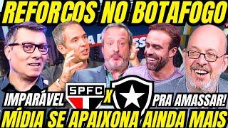 URGENTE, REFORÇOS NO BOTAFOGO! A MÍDIA BRASILEIRA FICA DE BOCA ABERTA COM O FOGÃO AGORA!