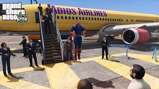 GTA 5 - Homelander slaughter people in the airport