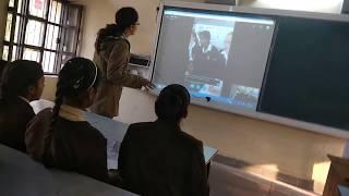 Skype Session with the school in South Africa II Students had discussion on E-Waste.