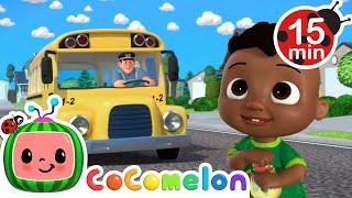 Wheels on the Bus Journey With Cody Family! | CoComelon - It's Cody Time | CoComelon Songs