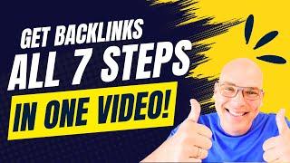 Off Page Link Building Series - ALL 7 STEPS! | Complete Tutorial For Beginners