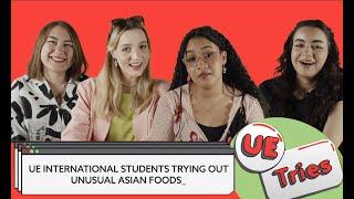 UE Students try Unusual ASIAN  Food! Part 1 | UE Germany