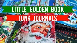 Craft Fair Idea #6: Little Golden Book Junk Journals | 2019