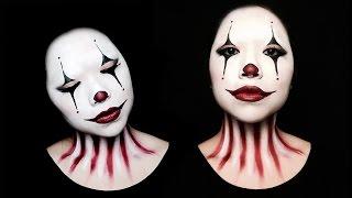 CREEPY CLOWN QUEEN Makeup Tutorial | iamdazale