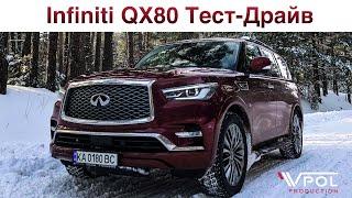 Infiniti QX80. Смотрим с другой стороны. Тест-Драйв.