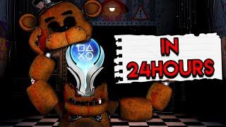 Five Nights at Freddy's Has The Most IMPOSSIBLE PLATINUM TROPHY