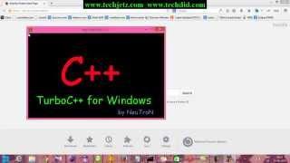 How to download full window turbo C\C++ for windows 8