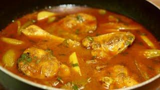 মাছের ঝোল রেসিপি/Macher Jhol Recipe Alu,Poto,Jhinge diye /Fish Curry Recipe