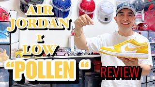 AIR JORDAN 1 LOW “POLLEN” UNBOXING & REVIEW