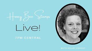 Honey Bee Stamps: Live! Stretching Your Dies To Create New Shapes!!