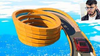 Batman's Small Brother Car Parkour Only 0.00076% People Can Win This Race in GTA 5!