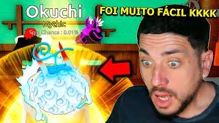 2 SPINS?? GIREI e DESPERTEI 100% da NOVA FRUTA MÍTICA da YAMATO no FRUIT BATTLEGROUNDS!!