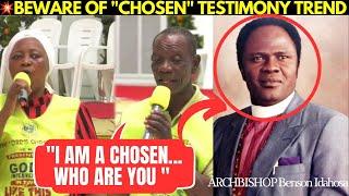 ️THIS ARCHBISHOP IDAHOSA TESTIMONIES WILL SHOCK  YOU & CONFIRM THE OBVIOUS TO YOU!