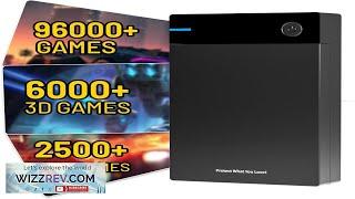 Kinhank 12TB Retro Gaming Hard Drive with 96000+ Classic GamesHDD Retro DriveRetro Review