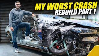 My Worst Nürburgring Crash. Rebuild Part 1: NEW Chassis & Parts.