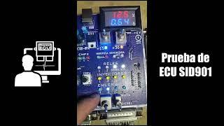 Banco de pruebas para ECUs BPE 2 | Prueba con ECU SID901 [PREVENTA]