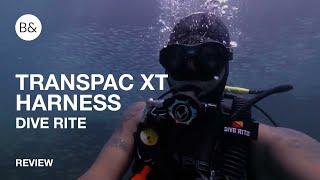 DIVE RITE TRANSPAC  XT HARNESS | Scuba Diving Backmount | Review | B&wtf