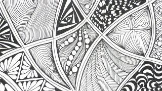 Zentangle art || Zendoodle art || Zendala art || Zenfloral art || Doodle art || Zentangle