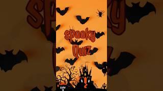 SPOOKY QUIZ #spookyquiz #shorts #spooky