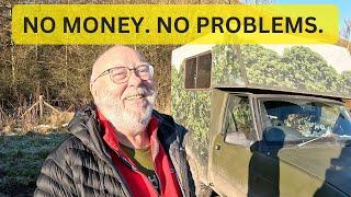 Full Time Van Life in the UK at 70! | Retirement in UK Nomadland | Land Rover Van Tour