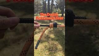 Double Fisherman's Knot - Çifte Balıkçı Düğümü  #lifehacks #outdoors #bushcraft #camping #fishing