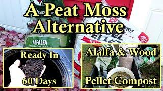 How to Make an Alfalfa Pellet & Wood Pellet Hot Garden Compost (A Peat Moss Alternative & More!)