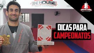 Dicas pré Competição, Como se preparar para a semana do Campeonato de Jiu Jitsu.