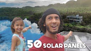 INSANE FILIPINO SOLAR HOTEL! We've NEVER SEEN ANYTHING LIKE THIS