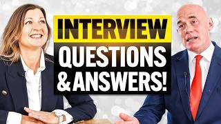 TOP 11 INTERVIEW QUESTIONS & ANSWERS! (How to PASS a Job Interview) INTERVIEW TIPS for 2025!